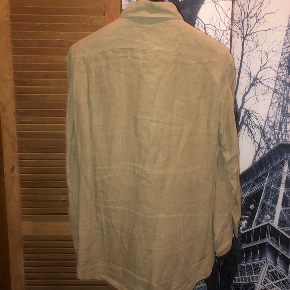 Crumble Men’s Linen Shirt - Picture 3 of 7